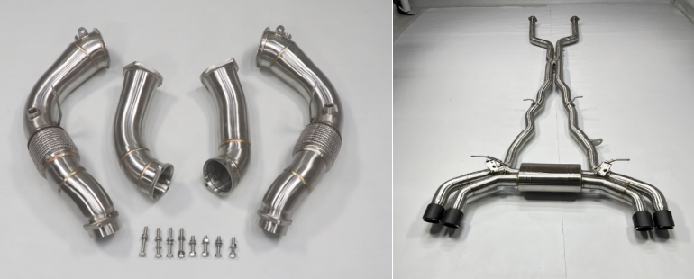 BMW M5 G90 exhaust system