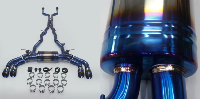 BMW M5 G90 exhaust system