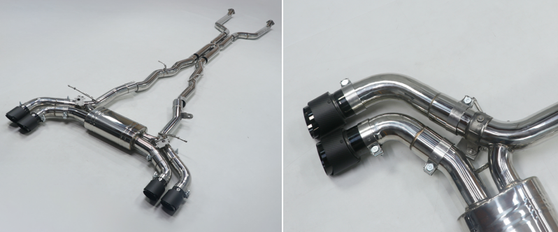BMW M5 G90 exhaust system